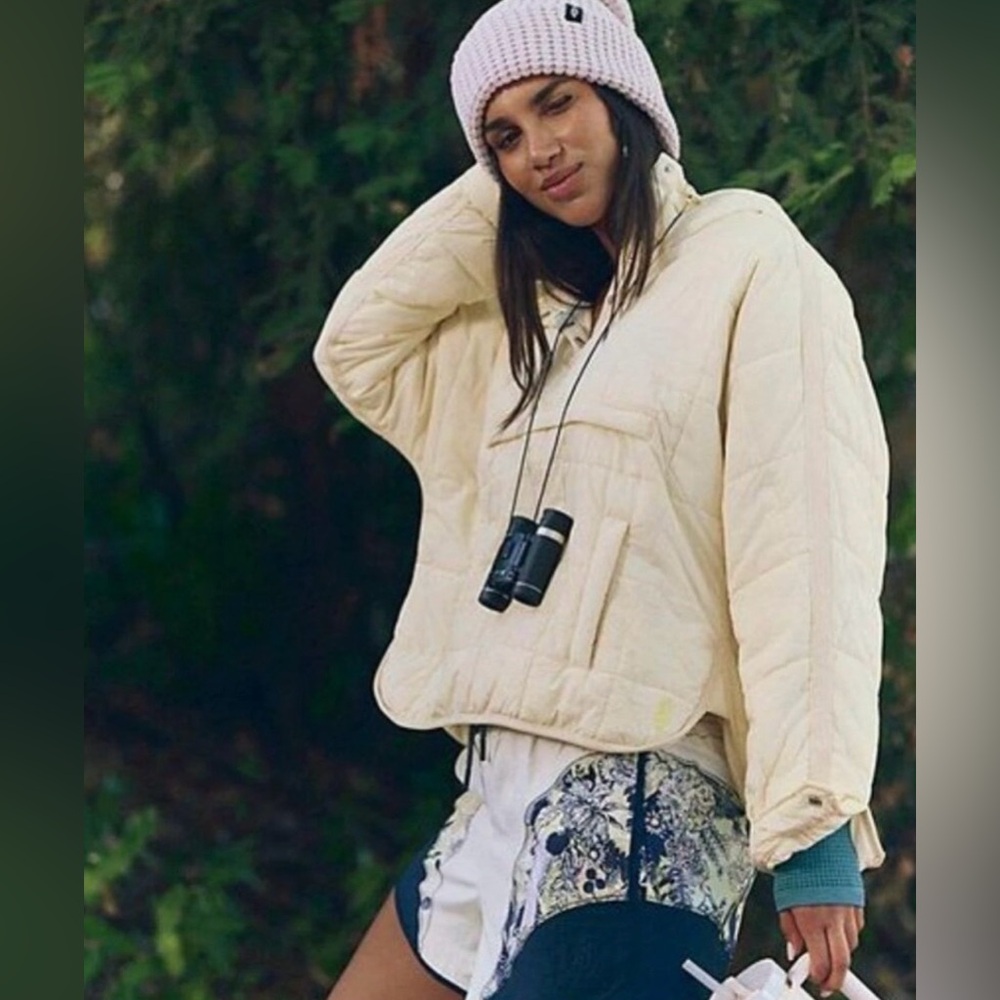 NWT FREE PEOPLE MOVEMENT PIPPA PACKABLE PUFFER PULLOVER - Picture 1 of 4